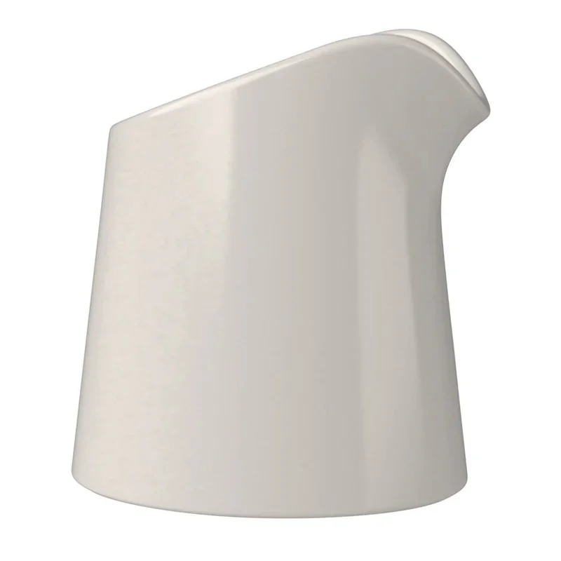 ID Fine Bevel White Vitreous China Sauce Jug 3.3'' 4oz - Set of 6 pcs