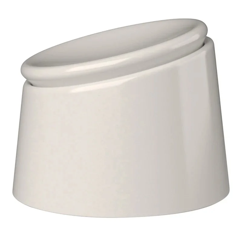 ID Fine Bevel White Vitreous China Sugar Bowl 6.6'' 14oz - Set of 6 pcs ID Fine Bevel White Vitreous China Sugar Bowl 6.6'' 14oz - Set of 6 pcs