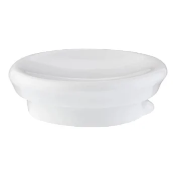 ID Fine Bevel White Vitreous China Tea Pot Lid 3 Inch- Set of 1 pc
