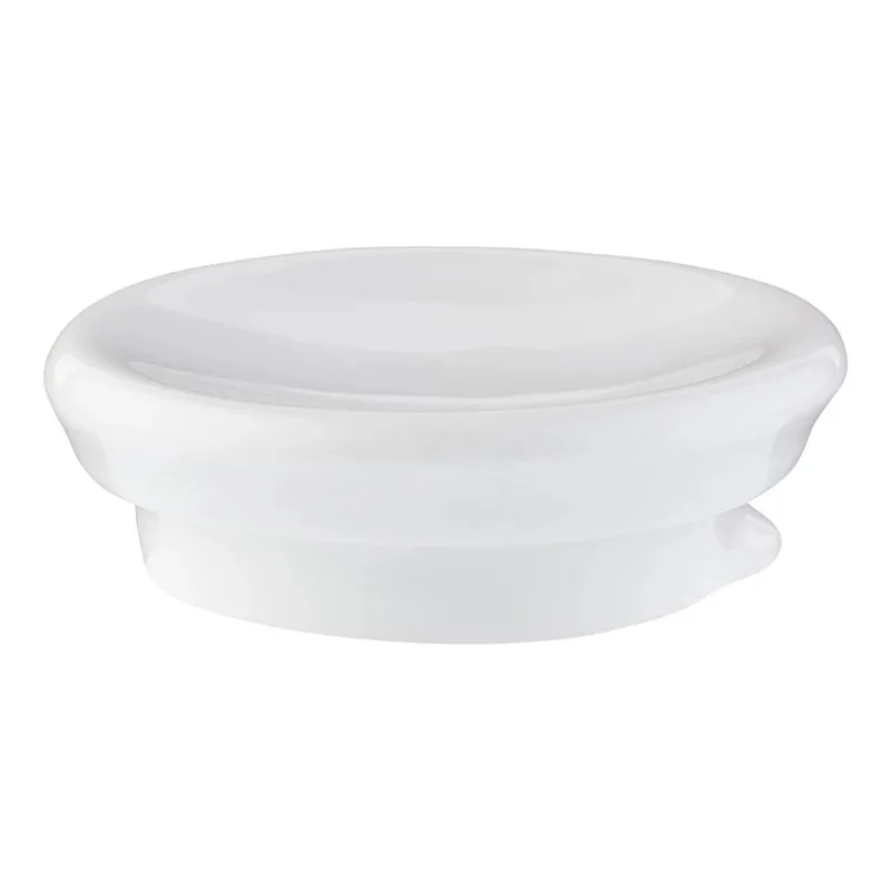 ID Fine Bevel White Vitreous China Tea Pot Lid 3 Inch- Set of 1 pc