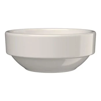 ID Fine Joker White Fine China Stacking Bowl 2.4'' 1oz - Set of 24 pcs