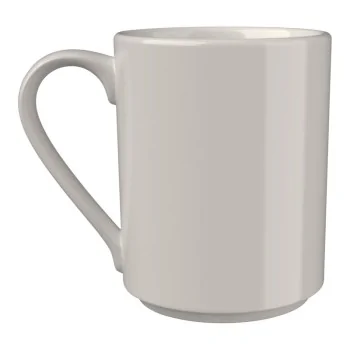 ID Fine Joker White Fine China Stacking Mug 3.8'' 10oz - Set of 6 pcs