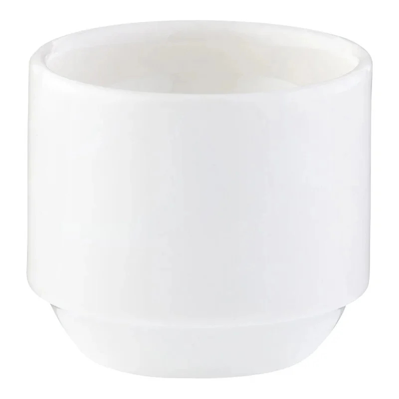 ID Fine Joker White Fine China Egg Cup 2 Inch - Set of 12 pcs ID Fine Joker White Fine China Egg Cup 2 Inch - Set of 12 pcs