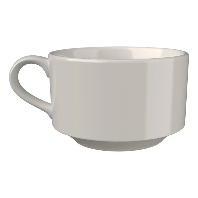 ID Fine Joker White Fine China Stacking Cup – 3.6 Inch, 9oz - Set of 12 ID Fine Joker White Fine China Stacking Cup – 3.6 Inch, 9oz - Set of 12