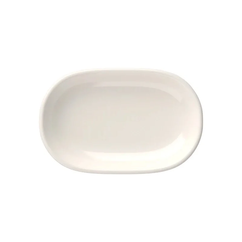 ID Fine Foundation Magnus White Fine China Oval Platter 14 x 9.5 Inch - Set of 6 pcs ID Fine Foundation Magnus White Fine China Oval Platter 14 x 9.5 Inch - Set of 6 pcs