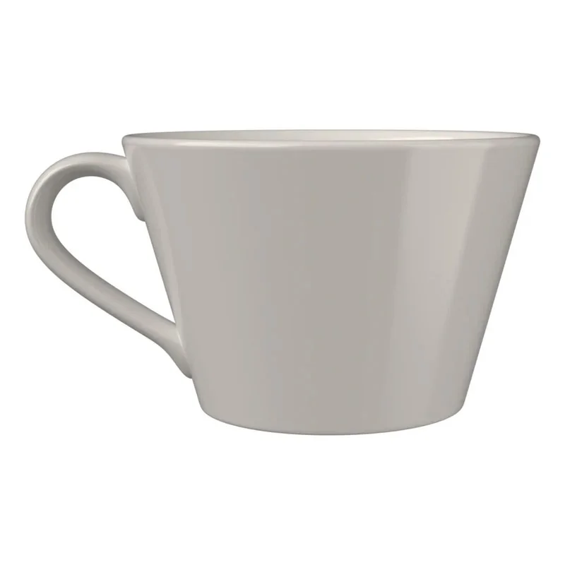 ID Fine Bevel White Vitreous China Cup 4.2'' 11.5oz - Set of 6 pcs