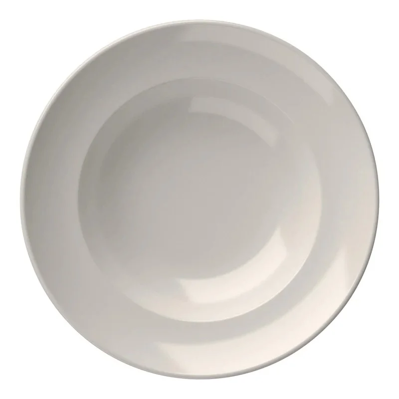 ID Fine Foundation Miro White Fine China Deep Plate – 8 Inch - Set of 12 ID Fine Foundation Miro White Fine China Deep Plate – 8 Inch - Set of 12