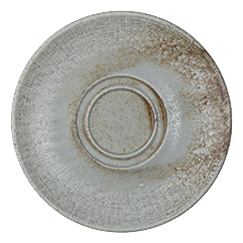 ID Fine Mellow Green Vitrified Saucer – 6.4 Inch