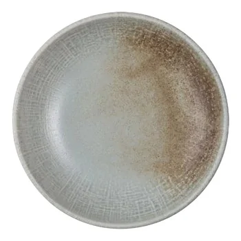 ID Fine Mellow Green Deep Plate 10 Inch - 39oz- Set of 12 pcs