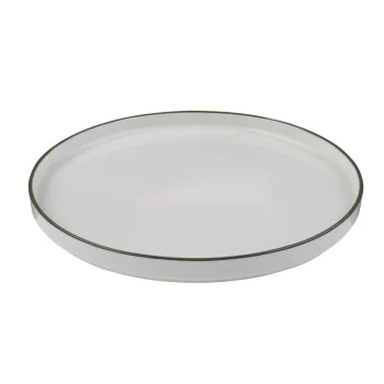 ID Fine Modest Green Hi Wall Plate – 6.5 Inch - set of 12