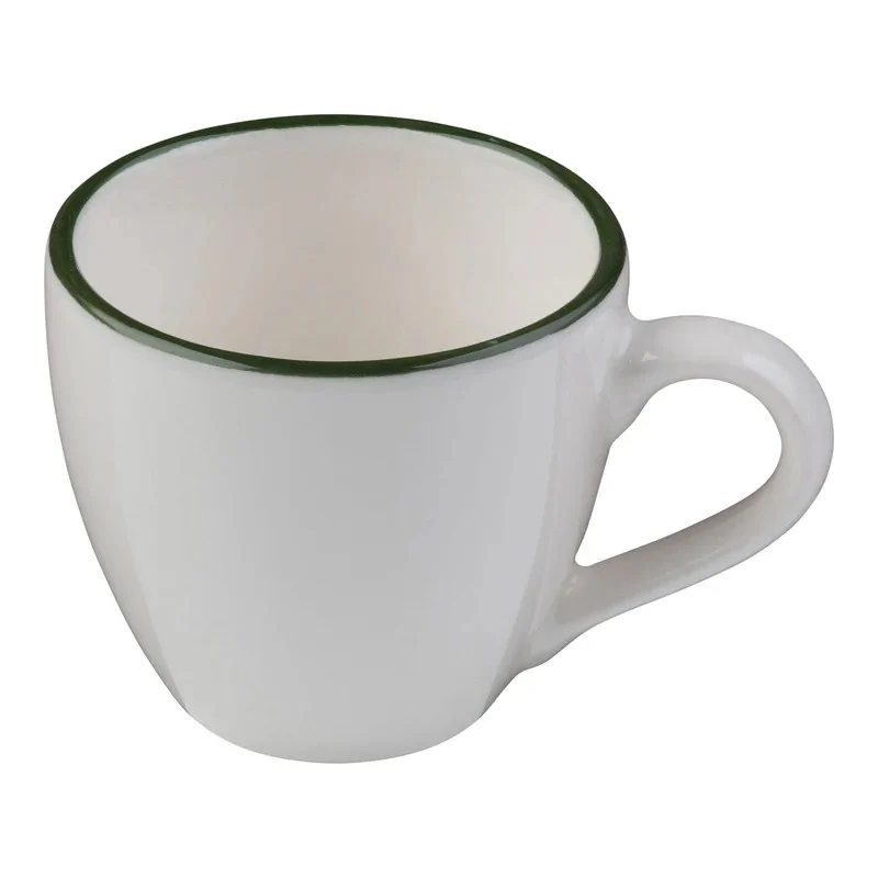 ID Fine Modest Green Espresso Cup – 2.5 Inch - 3oz - set of 12