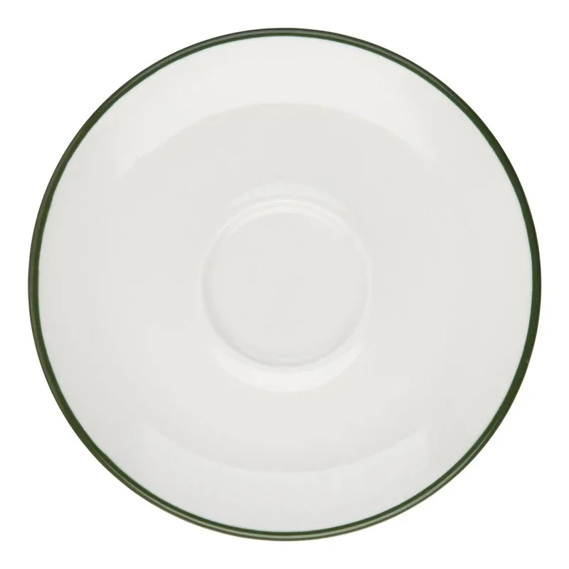 ID Fine Modest Green Espresso Saucer – 4.7 Inch - set of 12
