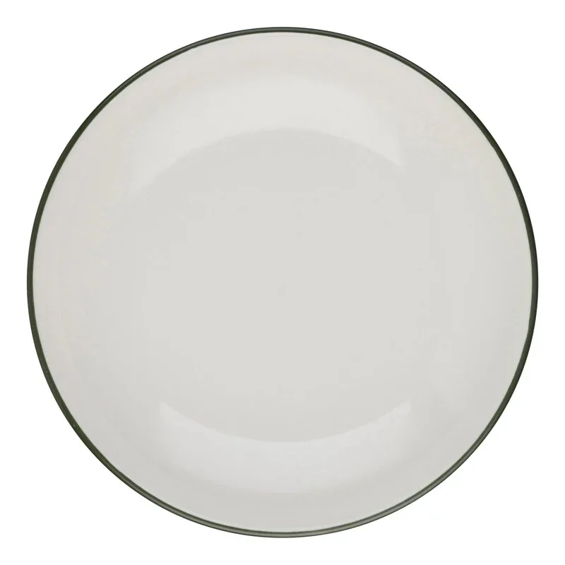 ID Fine Modest Green Deep Plate – 9.84 Inch - set of 12