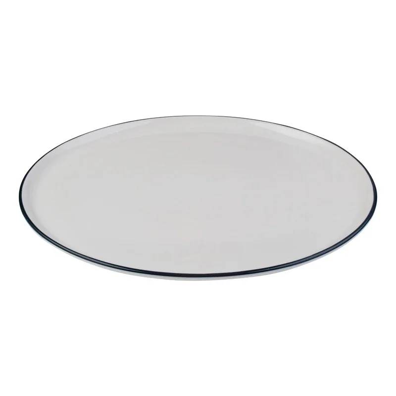 ID Fine Modest Navy Pizza Plate – 12.2 Inch - set of 6 ID Fine Modest Navy Pizza Plate – 12.2 Inch - set of 6