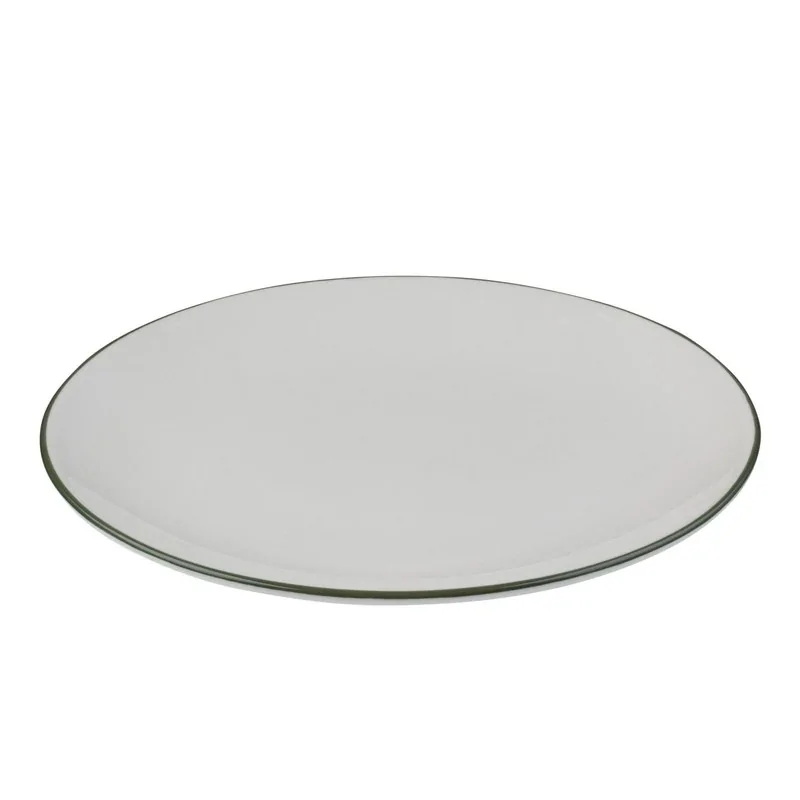 ID Fine Modest Green Coupe Plate – 10.6 Inch - set of 12