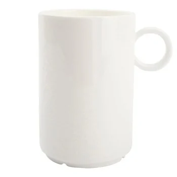 Verso Mug – 3.9 Inch, 12oz, Stacked Mug - Set of 4