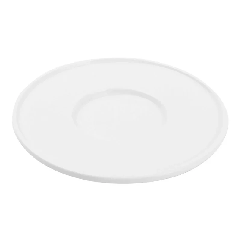 Verso Saucer – 4.9 Inch, Stacked Espresso Saucer - Set of 4