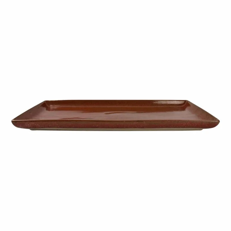 Tapa Rectangle Platter 14.47 x 6.69 Inch - Set of 8 pcs