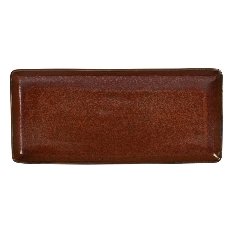 Tapa Rectangle Platter 11.42 x 5.12 Inch - Set of 16 pcs