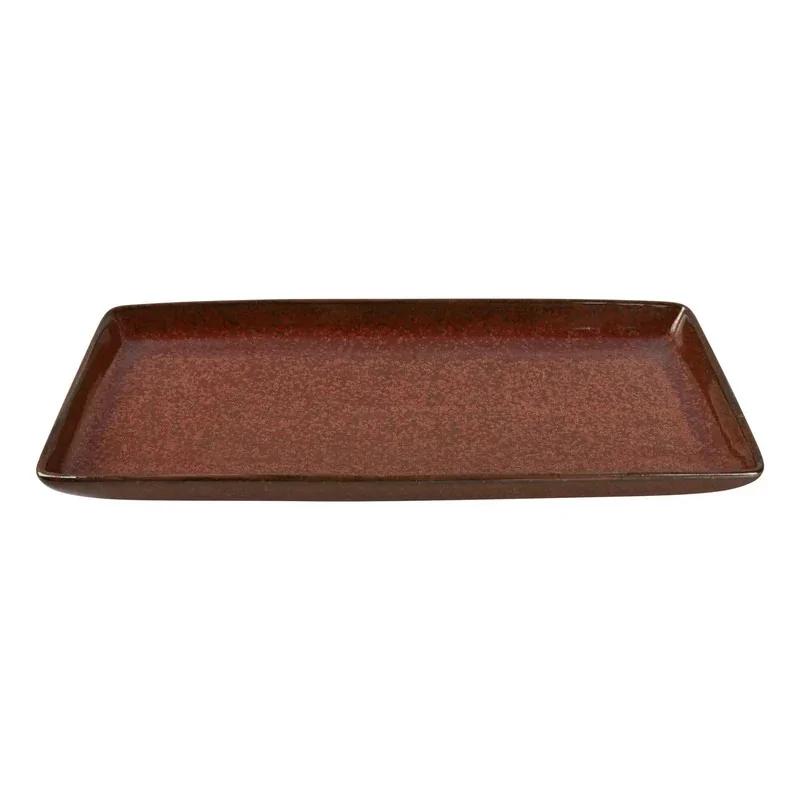 Tapa Rectangle Platter – 11.42 x 5.12 Inch - Set of 4 Tapa Rectangle Platter – 11.42 x 5.12 Inch - Set of 4
