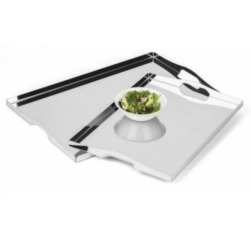 Polished Tray - 43 x 32 cm H: 4 cm