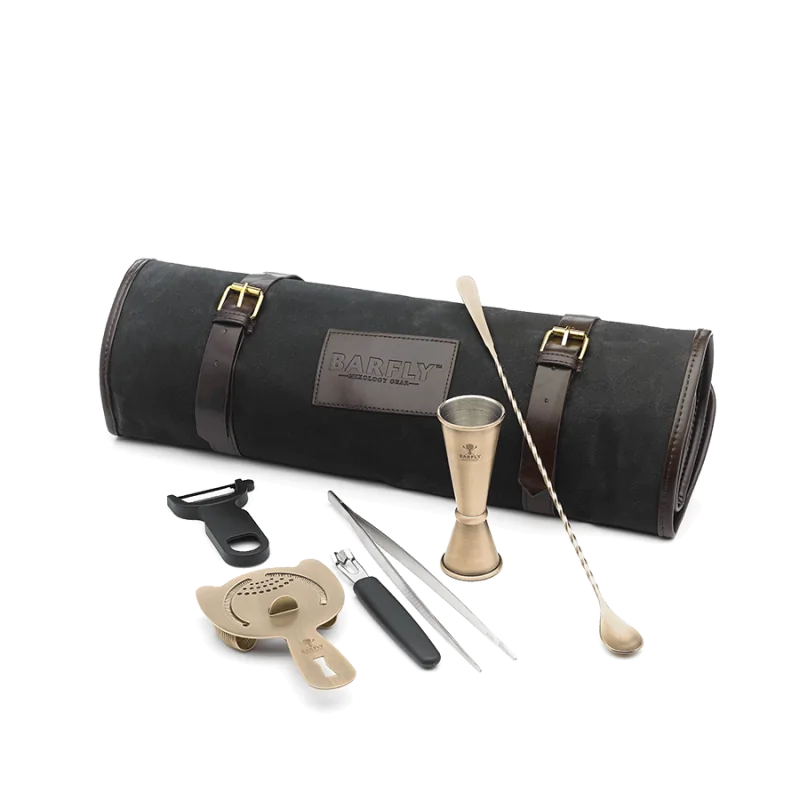 Barfly Essentials Set - Antique Gold