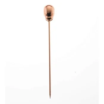 Barfly Cocktail Picks - Skull - 4 3/8" - Copper Plated - Set of 24