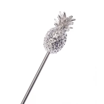 Barfly Cocktail Picks - Pineapple - 4 3/8" - Stainless Steel - Set of 24