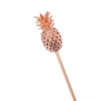 Barfly Cocktail Picks - Pineapple - 4 3/8" - Copper Plated - Set of 24