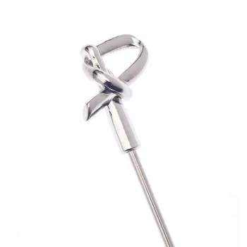 Barfly Cocktail Picks - Bamboo Knot - 4 3/8" - Stainless Steel - Set of 24