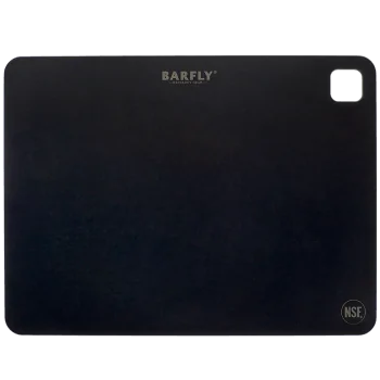 Barfly Bar Board - 9" x 12" - Black - NSF - Set of 12