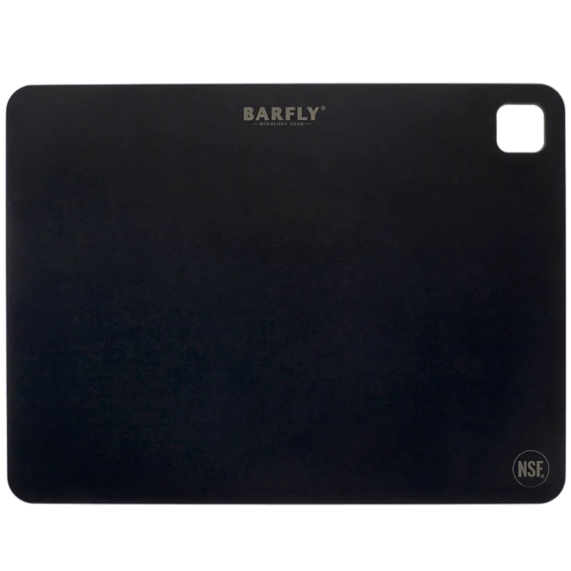 Barfly Bar Board - 9" x 12" - Black - NSF - Set of 12