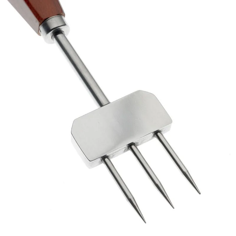 Barfly Deluxe Ice Chipper - Square Wood Handle - 8" - Set of 6