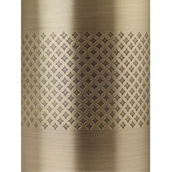 Barfly Diamond Lattice Double Wall Mixing Tin - Antique Gold - 21 oz - Set of 6