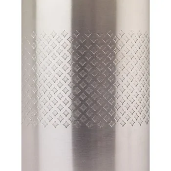 Barfly Diamond Lattice Double Wall Mixing Tin - Stainless Steel - 21 oz - Set of 6