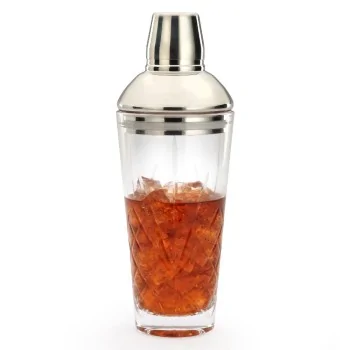 Barfly 3 pc. Glass Cocktail Shaker Set - 24 oz (700 ml) - Set of 6