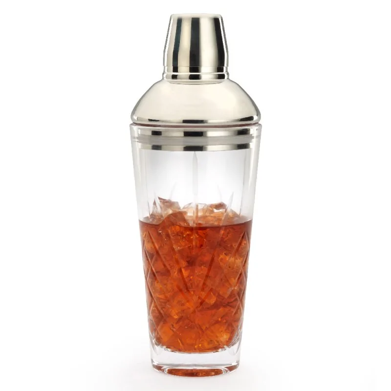 Barfly 3 pc. Glass Cocktail Shaker Set - 24 oz (700 ml) - Set of 6 Barfly 3 pc. Glass Cocktail Shaker Set - 24 oz (700 ml) - Set of 6