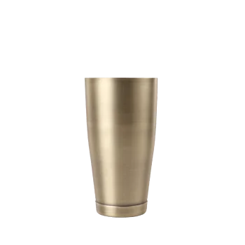 Barfly 28 oz Shaker/Tin - Antique Gold - Set of 6
