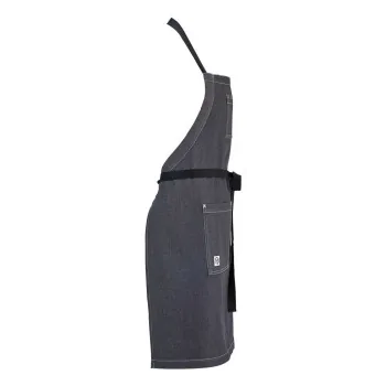 Barfly Scout Bib Apron - Charcoal Gray