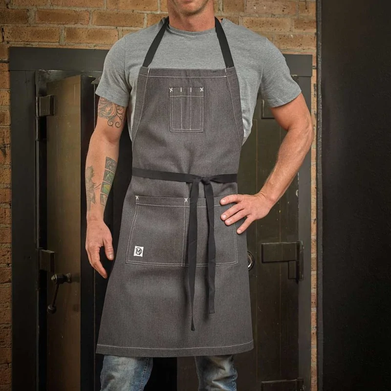 Barfly Scout Bib Apron - Charcoal Gray Barfly Scout Bib Apron - Charcoal Gray