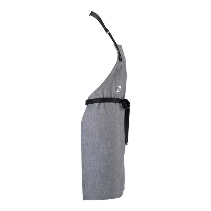 Barfly Odin Bib Apron - Light Gray Barfly Odin Bib Apron - Light Gray