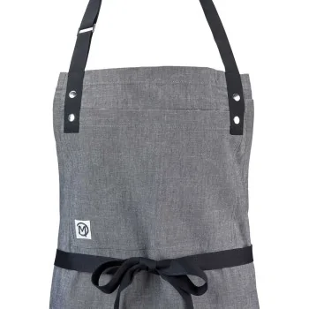 Barfly Odin Bib Apron - Light Gray