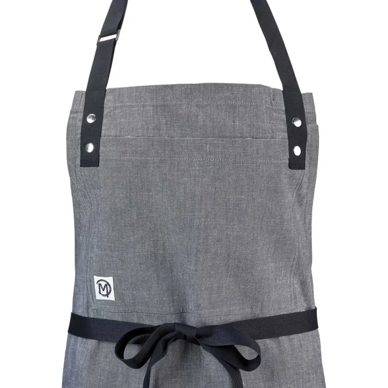 Barfly Odin Bib Apron - Light Gray Barfly Odin Bib Apron - Light Gray