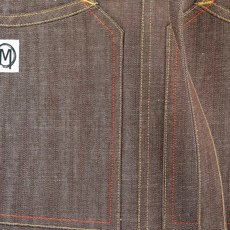 Barfly Zephyr Bib Apron - Brown Denim Barfly Zephyr Bib Apron - Brown Denim