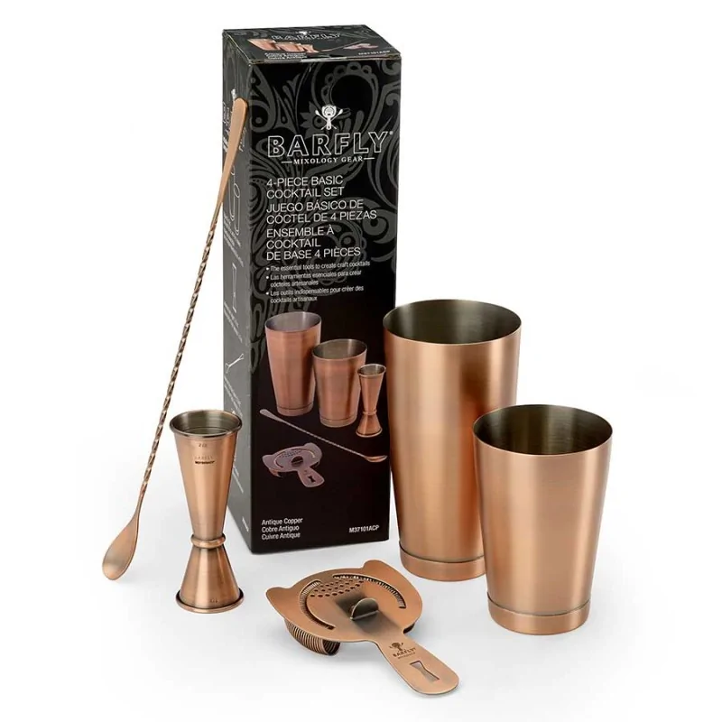 Barfly Barfly Basic Set - Antique Copper