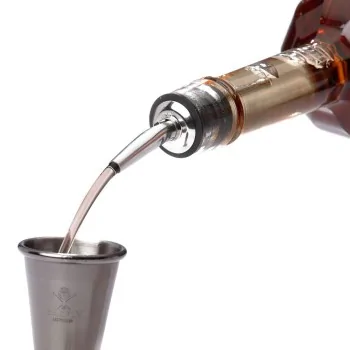 Barfly Liquor Pourers - Set of 12 - Stainless Steel