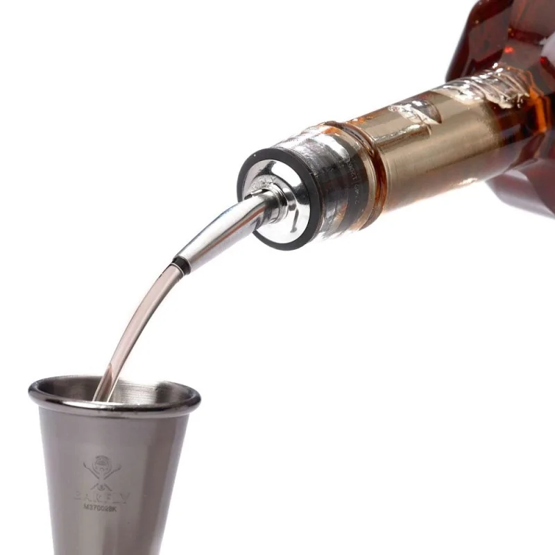 Barfly Liquor Pourers - Set of 12 - Stainless Steel