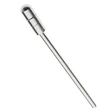 Barfly Cocktail Picks - Grooved Top - Set of 12 - 4 3/8" - Stainless Steel