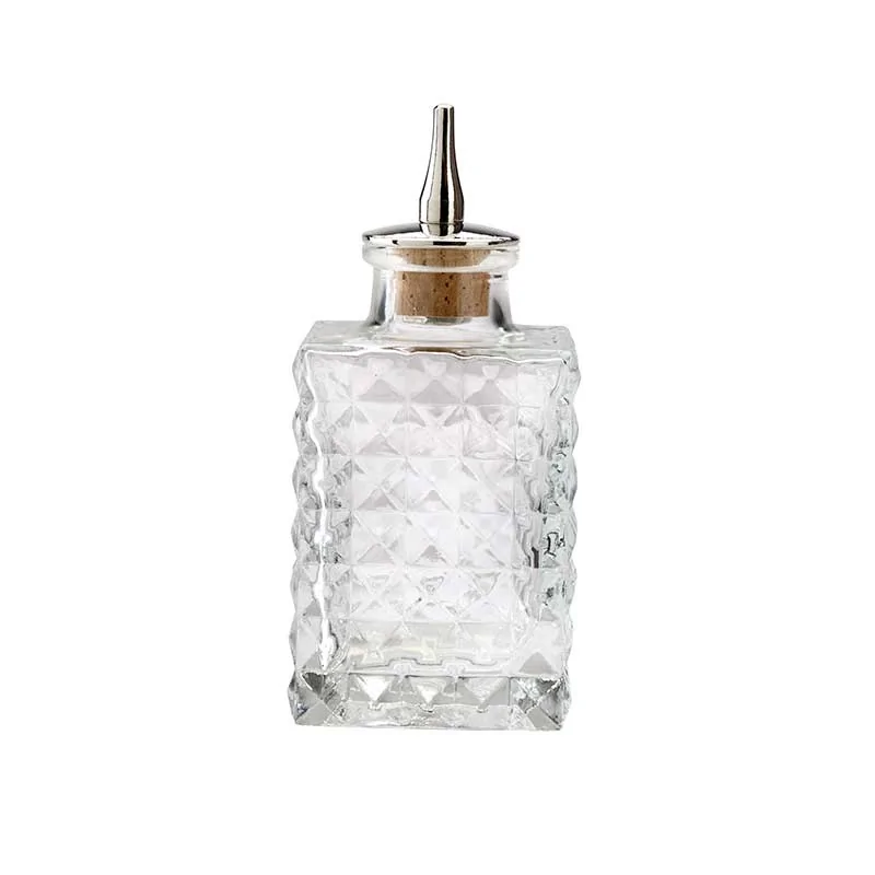 Barfly Bitters Bottle - 3 oz - Stainless Top - Set of 12