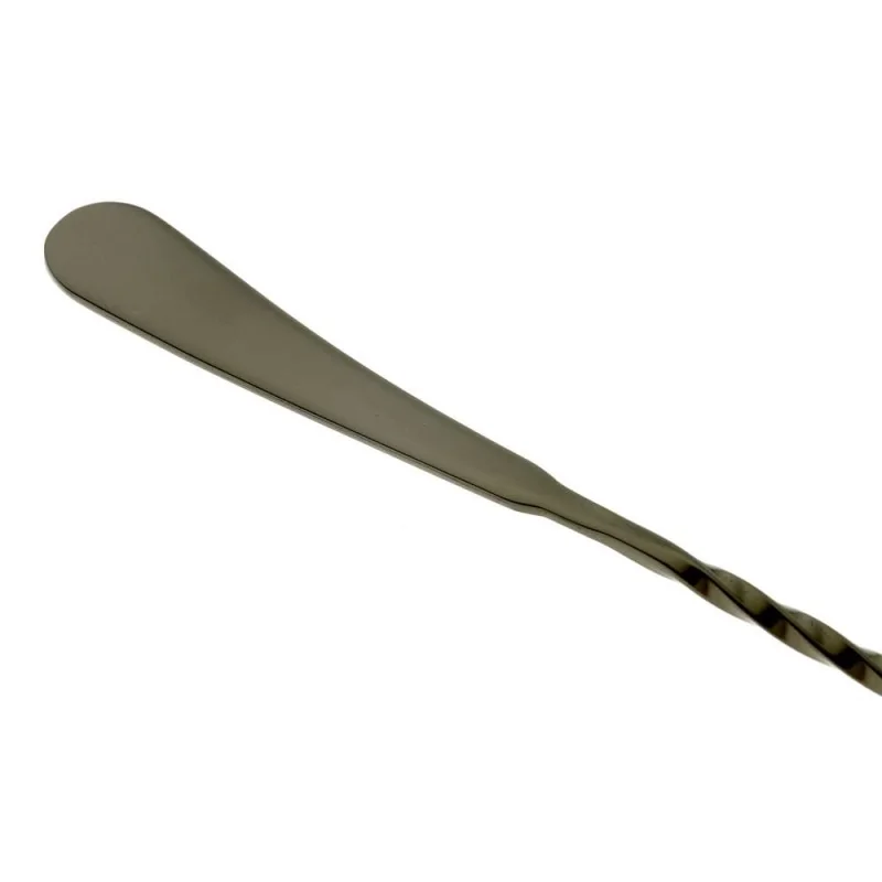 Barfly Japanese Style Bar Spoon - 13 3/16" (33.5 cm) - Black - Set of 12 Barfly Japanese Style Bar Spoon - 13 3/16" (33.5 cm) - Black - Set of 12